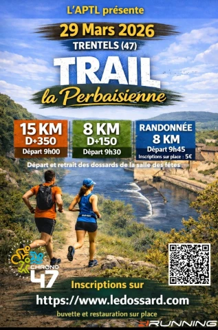 Trail La Perbaisienne de Trentels
