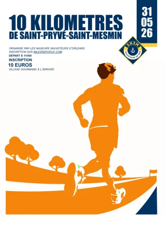 10km de Saint-Pryvé-Saint-Mesmin