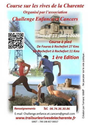 Course sur les rives de la Charente