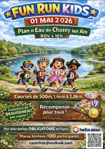 Run fun kids Chazey sur Ain