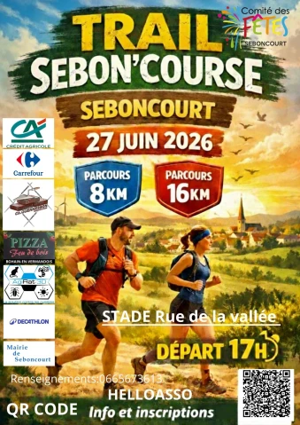 Trail Sebon'Course Trail Sebon'Course