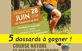5 dossards Trail & Marche Sourire d Erwan 2026 (Essonne)