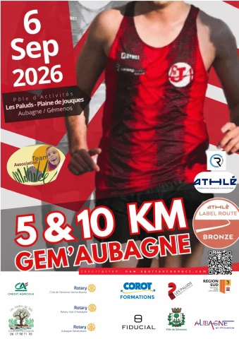 5 & 10 km Gem’Aubagne 5 & 10 km Gem’Aubagne