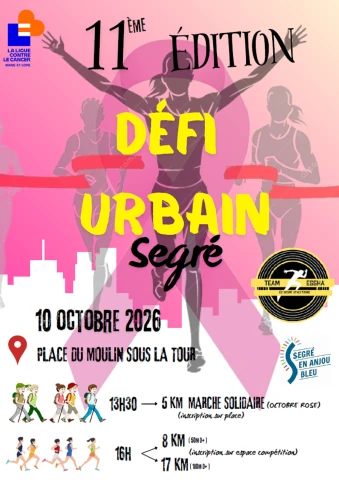 Trail Urbain et Marche Octobre Rose SEGRE